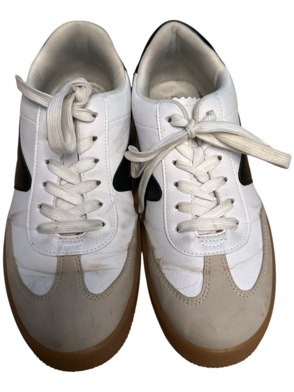 DV White and Black Sneakers Size 9 - Picture 2 of 5